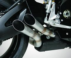 Jardine - Jardine GP1 Slip On - Brushed Stainless Steel Tubing - No Muffler - 18-4018-723-02