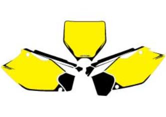 N-Style - N-Style Pre-Printed Backgrounds - Yellow - N04-1325