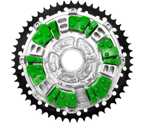 Alloy Art - Alloy Art Universal Cush Drive Chain Conversion Systems  with Machined Carrier - 51T - Black - G2UCC51-31
