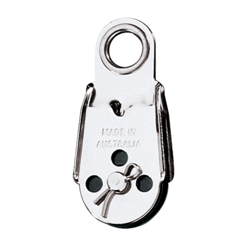 Ronstan - Ronstan Dinghy Wire Block - Ferrule Top w/Removable Sheave - 25mm (1") Sheave Diameter