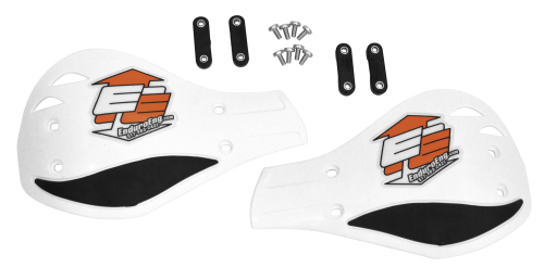 Enduro Engineering - Enduro Engineering Evolution Hand Shields - White - 51-128