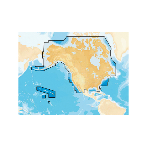 Navionics - Navionics+ Preloaded Chart of All USA/Canada -Marine & Lakes- microSD&trade;
