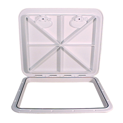 Beckson Marine - Beckson 18x21" Flush Hatch Horizontal or Vertical - White