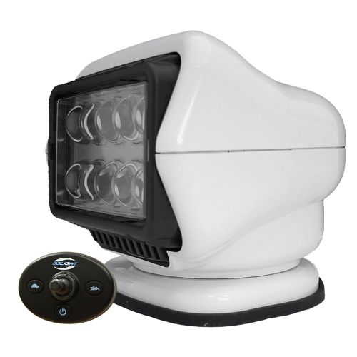Golight - Golight LED Stryker Searchlight w/Wired Dash Remote - Permanent Mount - White