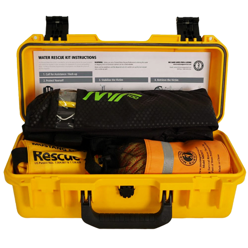 Mustang Survival - Mustang Water Rescue Kit w/MIT100/Rescue Stick/Throw Bag/Water Tight Case