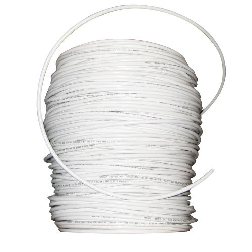 Cobra Wire & Cable - Cobra Wire RG59/U 75 ohm Cable A/V Use - 1000' - White