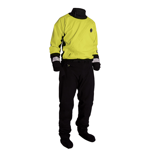 Mustang Survival - Mustang Water Rescue Dry Suit - LG - Yellow/Black