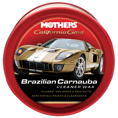 Mothers Polish - Mothers California Gold Brazilian Carnauba Cleaner Wax Paste - 12oz