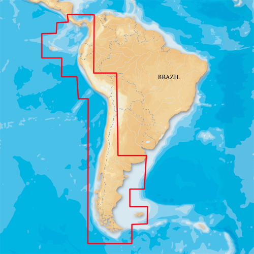 Navionics - Navionics Platinum+ South America West - microSD&trade;/SD&trade;