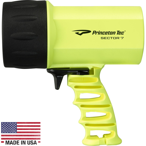 Princeton Tec - Princeton Tec Sector 7 LED Spotlight - Neon Yellow