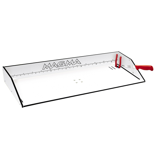 Magma - Magma Bait/Filet Mate Serving/Cutting Table - 31" - White/Black