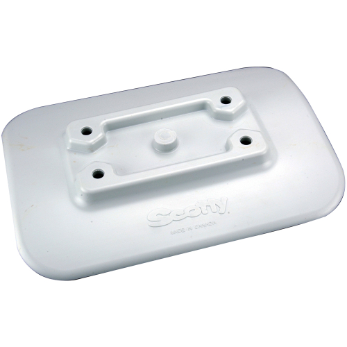 Scotty - Scotty 341-GR Glue-On Mount Pad f/Inflatable Boats - Gray