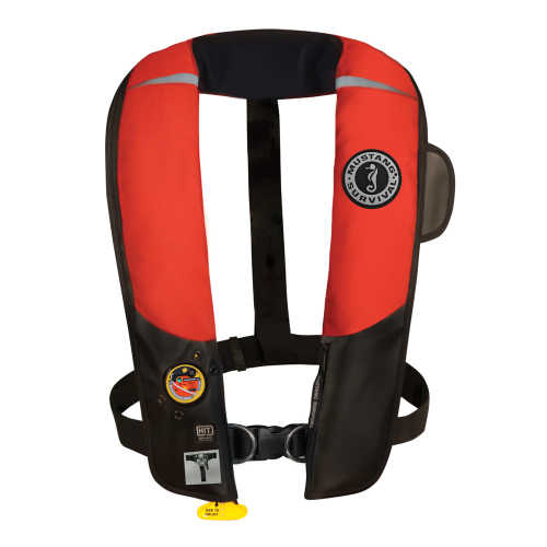 Mustang Survival - Mustang HIT Inflatable Automatic PFD w/Harness - Red/Black