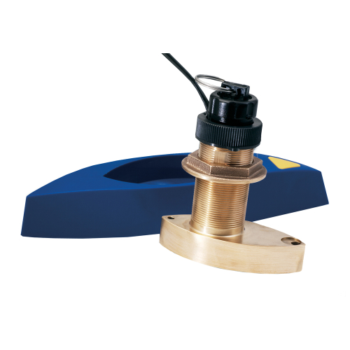 Raymarine - Raymarine Bronze Thru-Hull Transducer w/ Fairing Block