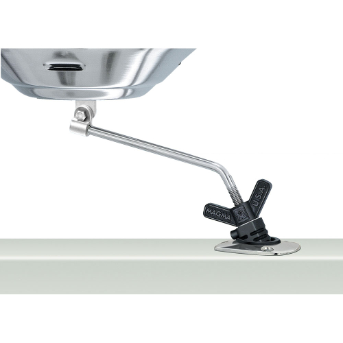Magma - Magma POW'R GRIP Fish Rod Holder Mount f/Kettle Series Grills