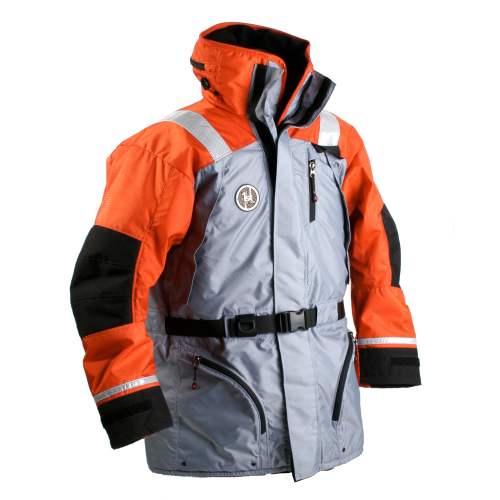 First Watch - First Watch AC-1100 Flotation Coat - Orange/Grey - Small