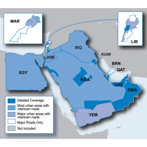 Garmin - Garmin City Navigator&reg; - Middle East & Northern Africa NT - microSD&trade;/SD&trade;