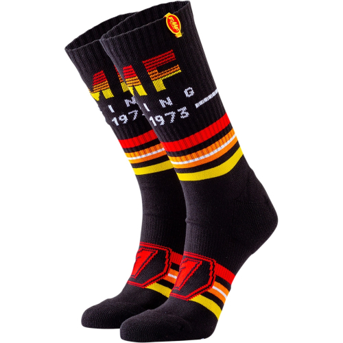 FMF Racing - FMF Racing 1973 Socks - HO20194904BLK - Black - OSFM
