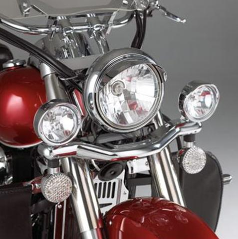 Show Chrome - Show Chrome Contour Driving Light Kit - 3 1/2in. Diameter - 63-613