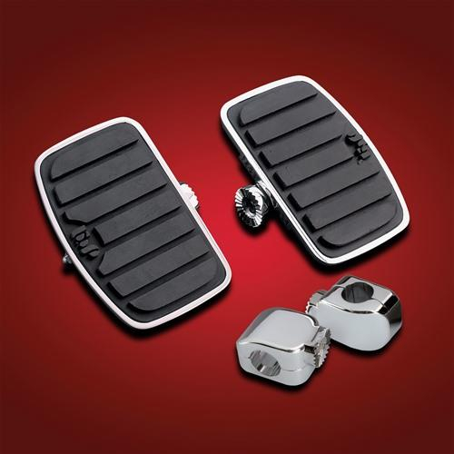 Show Chrome - Show Chrome Universal Passenger Floorboard with 1in. Frame Clamps - 21-330C
