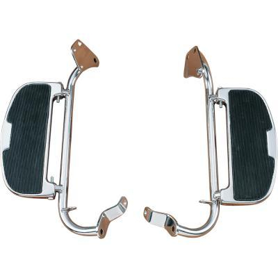 Drag Specialties - Drag Specialties Chrome Driver Floorboard Set - 17-1429-BX-LB2