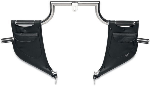 Drag Specialties - Drag Specialties Lowers for Lindby Highway Bars - Plain - 3550-0037
