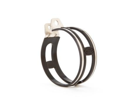 FMF Racing - FMF Racing Long Strap Mount with Rubber Sleeves (1.5in. Tab) for Titanium 4 - 040189