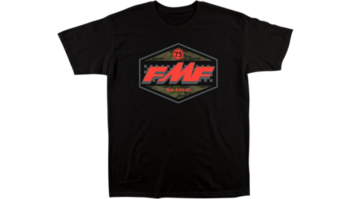 FMF Racing - FMF Racing Holeshot T-Shirt - SP21118906BK2X - Black - 2XL