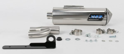SuperTrapp - SuperTrapp Mudslinger Slip-On Exhaust - 136-9400