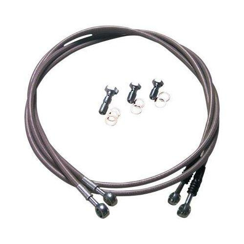Lone Star Racing - Lone Star Racing Universal Stainless Braided Brake Line Kit - Rear - 17in. - 30-17