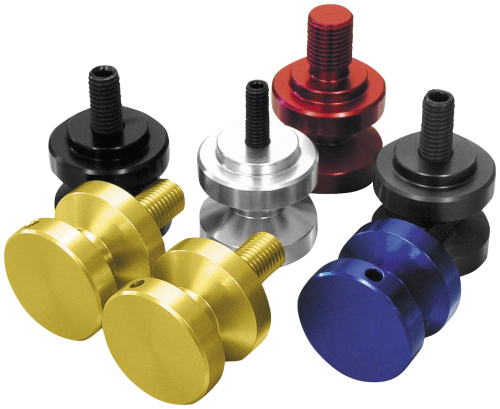 Pro Bolt - Pro Bolt Swingarm Spools - Black - BOB10-BK