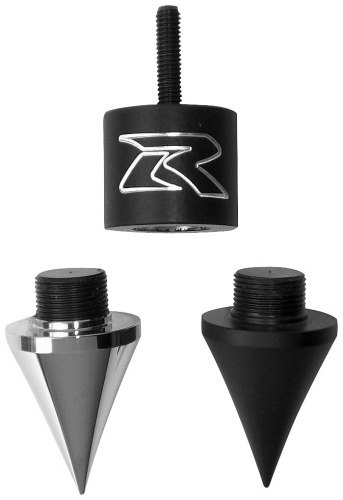 Street Bikes Unlimited - Street Bikes Unlimited Bar Ends - Pointed - Chrome - SG003-PC