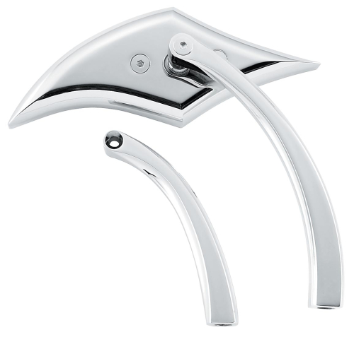 Bikers Choice - Bikers Choice Rounded Diamond Left Mirror - 76253L