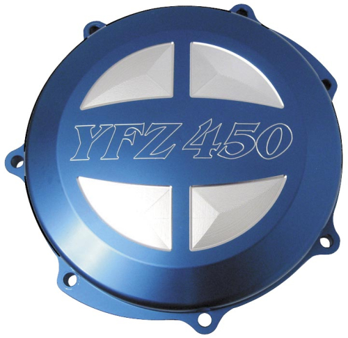ModQuad - ModQuad Clutch Cover - Blue with Logo - CC1-YBL