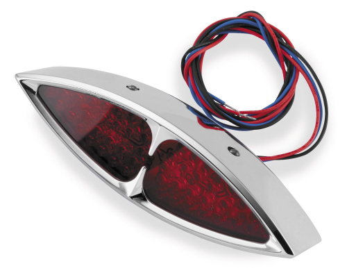 Bikers Choice - Bikers Choice Kat Eye LED Taillights - 6in.L x 1-3/4in.H - 76384