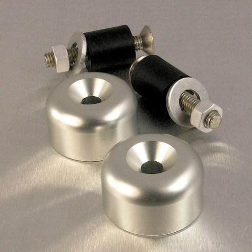 Pro Bolt - Pro Bolt Bar Ends - Silver - BARENDHO10-S