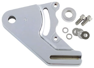 JayBrake - JayBrake Rear Bracket Kit for Quad Brake Caliper - 11.5in Rotor - Chrome - 300-414-2