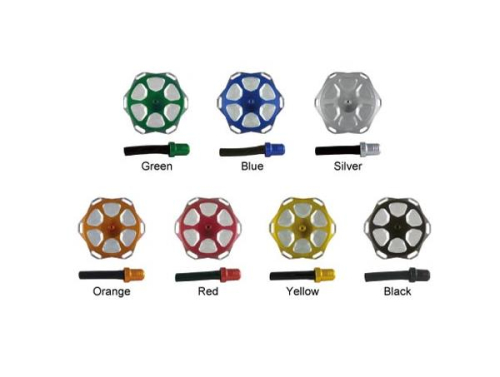 Keiti - Keiti CNC Billet Gas Cap - Gold - GC104G