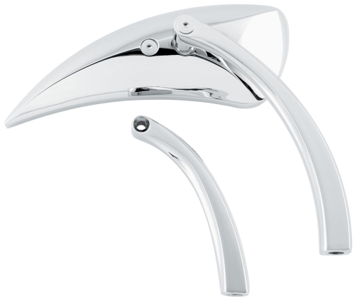 Bikers Choice - Bikers Choice Large Teardrop Mirrors - 76301
