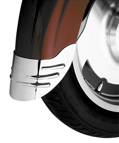 Show Chrome - Show Chrome Teardrop Front Fender Extension - 53-726