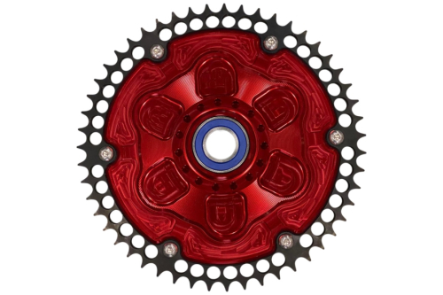 MJK Performance - MJK Performance Drag Light Chain Conversion Sprocket - Red - P-4507