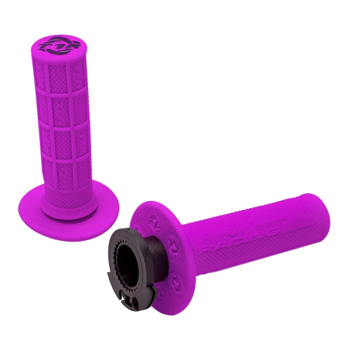 TORC1 Racing - TORC1 Racing Defy Lock-On Grips 4 Stroke - Purple - 3750-0162