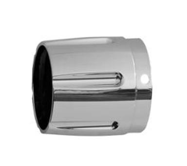 Rush Exhaust - Rush Exhaust 4in. Performance Muffler Tip - Tapered with Horizontal Grooves - 4017