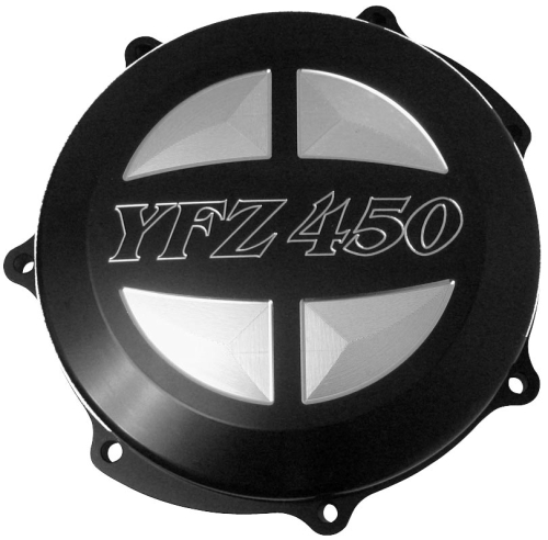 ModQuad - ModQuad Clutch Cover - Black with Logo - CC1-YBLK