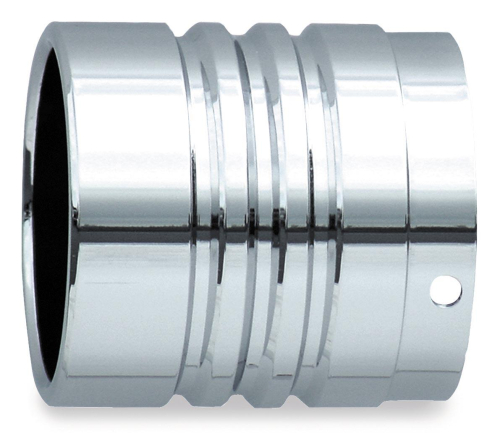 Rush Exhaust - Rush Exhaust 4in. Performance Muffler Tip - Straight End with Centered Tri Groove - 4002