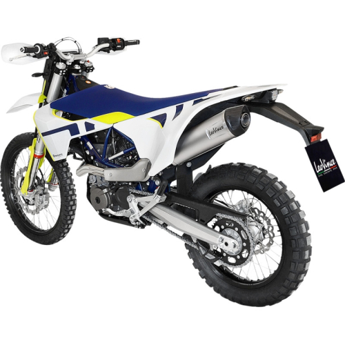 Leo Vince - Leo Vince LV One Evo Slip-On - Stainless Muffler - Carbon End Cap - 14367E