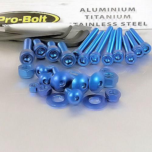 Pro Bolt - Pro Bolt 25-Piece Workshop Kit (Bolts, Nuts & Washers) - Blue - WSKIT25-B
