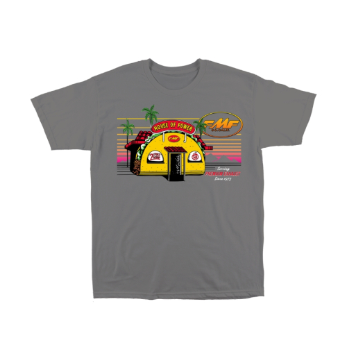 FMF Racing - FMF Racing Casa de Tacos T-Shirt - SP22118911-MGR-L - Gray - Large