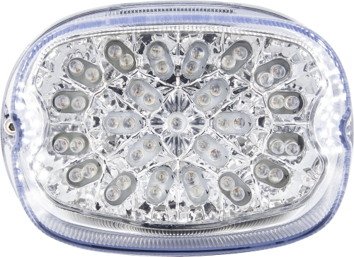 Saddle Tramp - Saddle Tramp LED Taillight with Turn Signal - Clear - BC-HDTL4