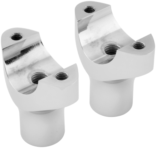ProTaper - ProTaper 2-1/2in. Tracker Big Bore Risers - Chrome - 406286